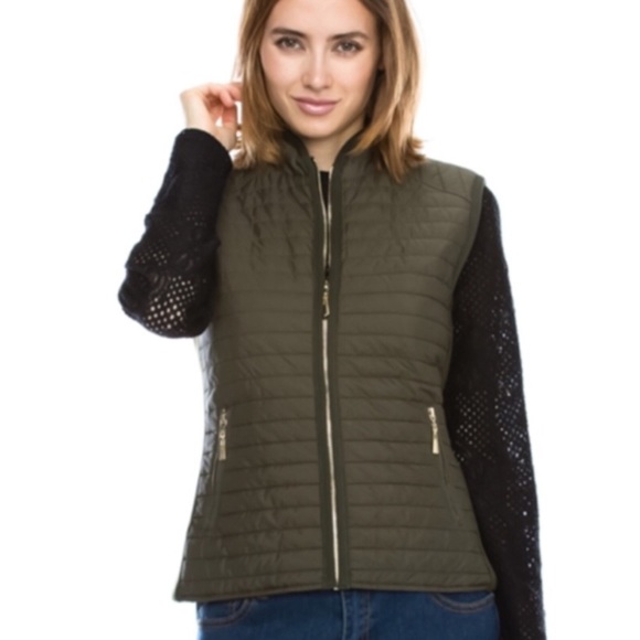 Colorado Quilted Piping Detailed Vest - Picture 4 of 7